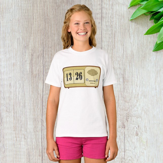 Retro Clock Radio T-Shirt (Creator Uploaded)