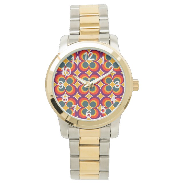 Retro Clovers  Watch (Front)