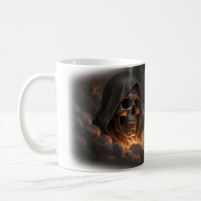 Retro Code Dreamscape Tech Mug (Left)