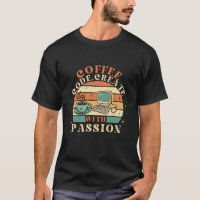 Retro Coffee Code Create with Passion