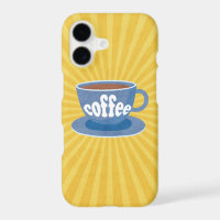 Retro Coffee Design Case-Mate iPhone Case