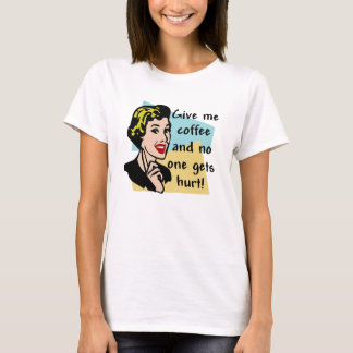Retro coffee humour T-Shirt
