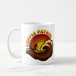 Retro Coffee Patrol Mug