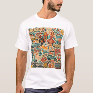 Retro Collage Surrealism Art Shirt | Vintage Aesth