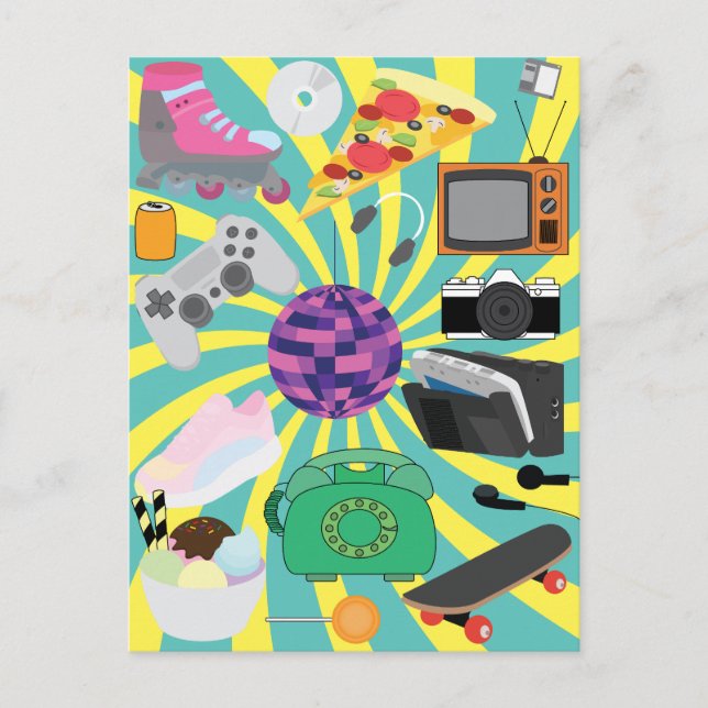 Retro Collection Postcard (Front)