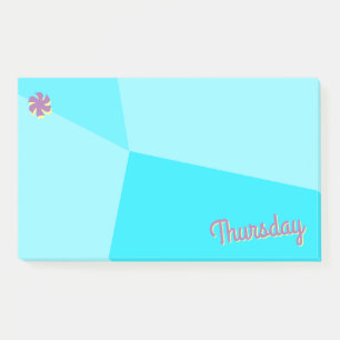 Retro Color Block Planner Post-it Notes