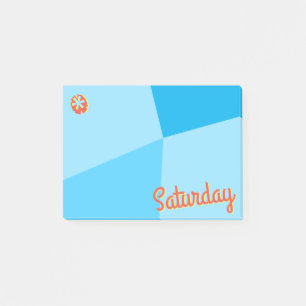 Retro Color Block Planner Post-it Notes