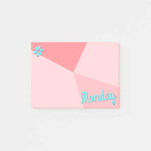 Retro Color Block Planner Post-it Notes