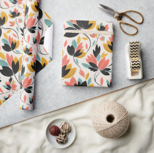 Retro Colors  Wrapping Paper