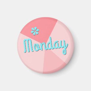 Retro Colour Block Planner Magnet