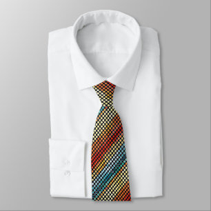 Retro Colour Dots Tie