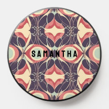 Retro Colour Pattern Flower Style 60s 70s 