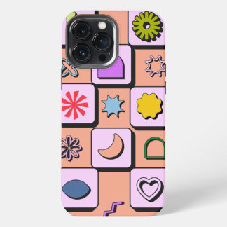 Retro Colour Pattern Personalized Case-Mate iPhone 13 Pro Max Case