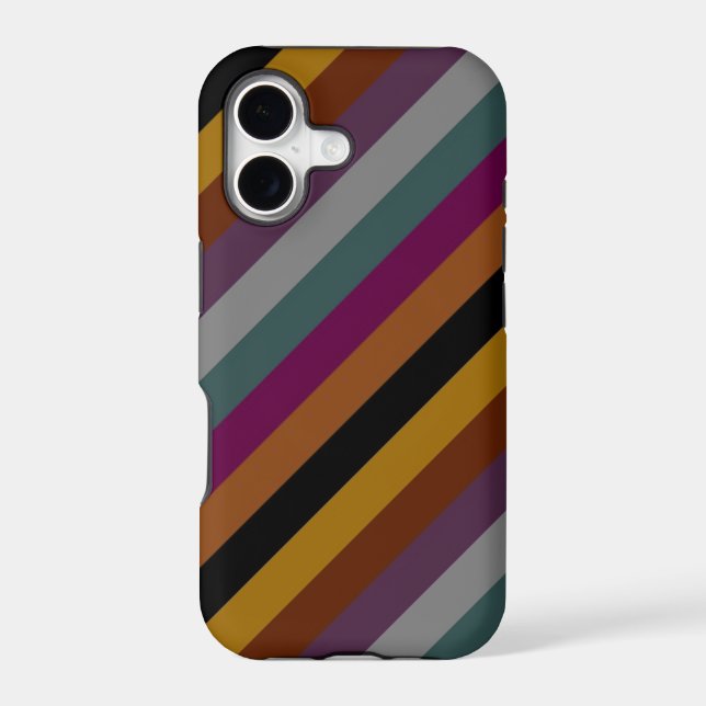 Retro Colour Stripe Pattern 2 (Back)
