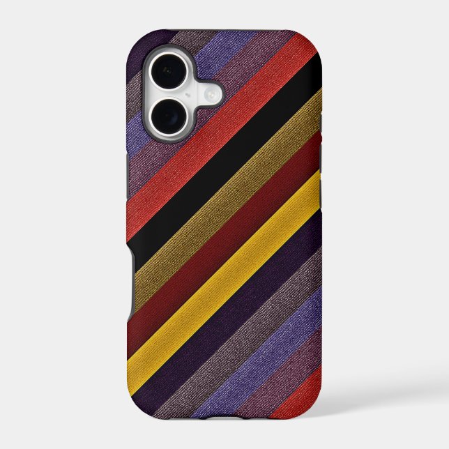 Retro Colour Stripe Pattern 4 (Back)