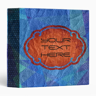 Retro Coloured Leather #2 Binder