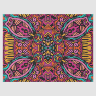 Retro Colourful Beautiful Boho Bohemian Tissue Paper