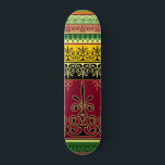 Retro Colourful Burgundy Green Abstract Trendy Coo Skateboard<br><div class="desc">This retro design features a colourful abstract pattern #skateboarding #skate #skateboard #skatelife #sk #skateboardingisfun #skater #skatepark #skateshop #skateeverydamnday #skateeverydamnday #skateboarder #skateboards #skating #life #skatergirl #trendy #cool #outdoor</div>