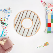 Retro Colourful Doughnuts Pattern Minimalist Fun P
