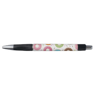 Retro Colourful Doughnuts Pattern Minimalist Fun P Pen
