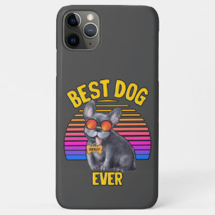 Retro Colourful Funny French Bulldog Best Dog iPhone 11 Pro Max Case