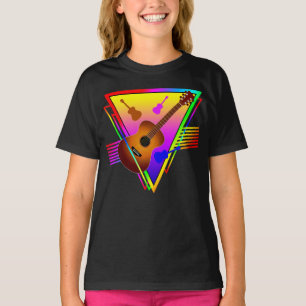 Retro Colourful Guitar T-Shirt