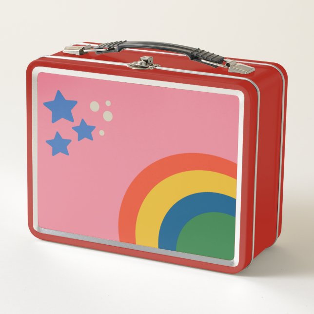 Retro Colourful Lunchbox (Front)