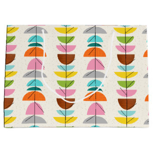 Retro Colourful Nests Gift Bag