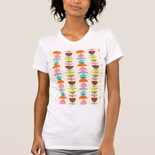 Retro Colourful Nests T-Shirt