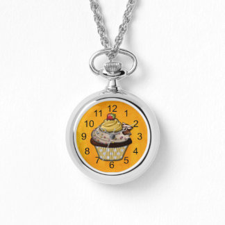 Retro Colourful Party Cupcakes Watch