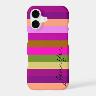 Retro Colourful Stripes Pattern #30