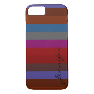 Retro Colourful Stripes Pattern #42 Case-Mate iPhone Case