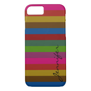 Retro Colourful Stripes Pattern #47 Case-Mate iPhone Case