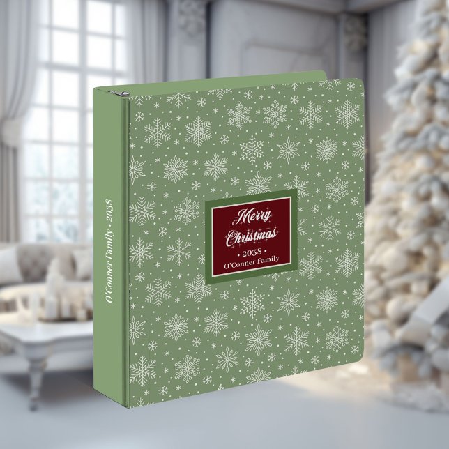 Retro Colours Ring Binder Monogram Minimalist (Retro Colors Ring Binder Monogram Minimalist)