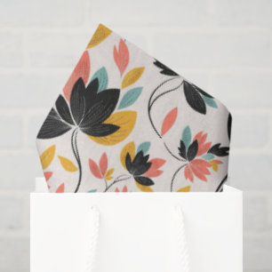 Retro Colours Tissue Paper