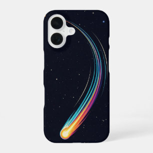 Retro Comet Trail iPhone 16 Case