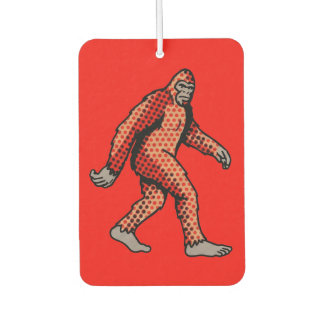 Retro Comic Forest Creature Pop Art Panel Air Freshener