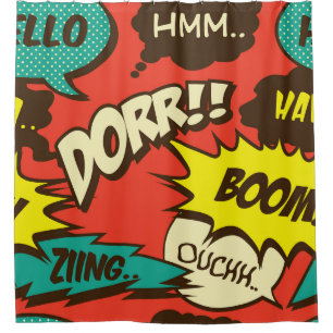 Retro Comic Shout: Seamless Pattern.