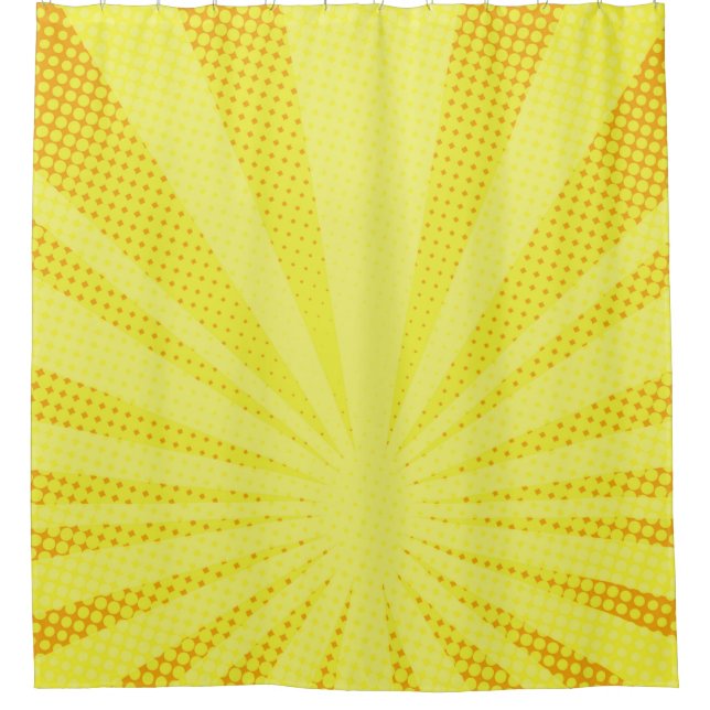 retro comic yellow background raster gradient half (Front)
