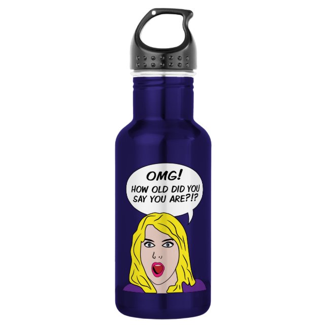 RETRO COMICS 532 ML WATER BOTTLE (Front)