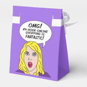 RETRO COMICS custom favour boxes