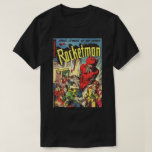 Retro comics - Rocketman T-Shirt<br><div class="desc">Rocketman , space stories of the future.
Rocketman was a one-shot comic book published by Farrell Publishing in 1952.
The introduction to Rocketman explains a:
"young American pilot, in the year 25, 000, flys the stratosphere lanes between the Earth and other planets".</div>