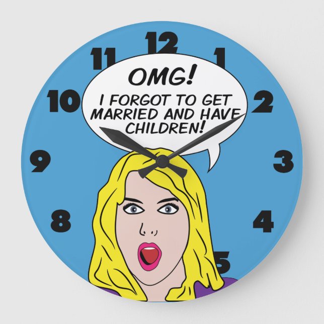 RETRO COMICS wall clock (Front)