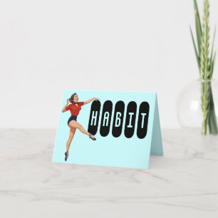 Retro Congratulations On Kicking the Habit Card