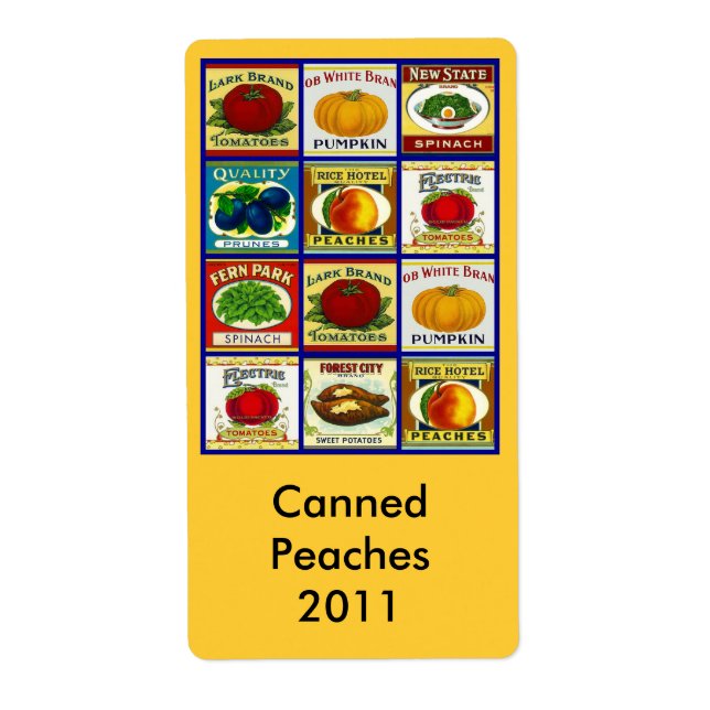 Rétro conservateur de mise en boîte de conserves (Devant)