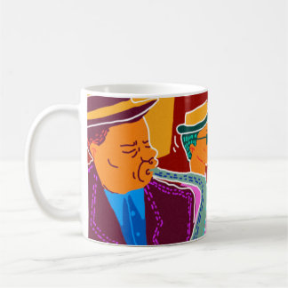 Retro contrast music festival jazz coffee mug