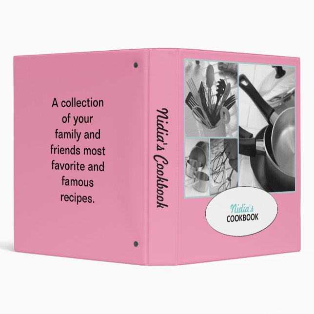Retro Cookbook Binder (Background)