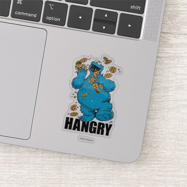 Retro Cookie Monster | Hangry (Detail)