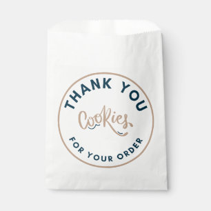 Retro Cookies thank you for your order Favour Bag