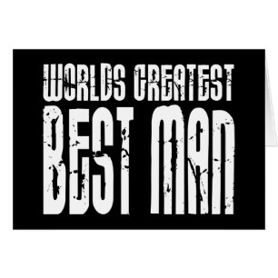 Retro Cool Best Men : World's Greatest Best Man